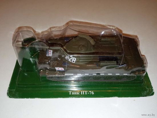 Русские танки 10 с моделью ПТ-76