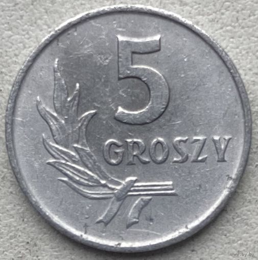 Польша 5 грошей 1962 г.