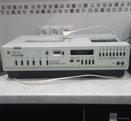 Видеомагнитофон Электроника М12 СССР. СТАРТ С 5 РУБ.