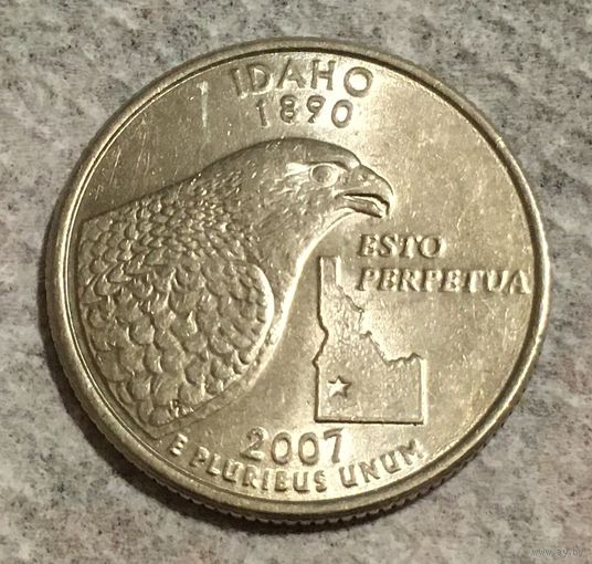 25 центов 2007 Айдахо двор D