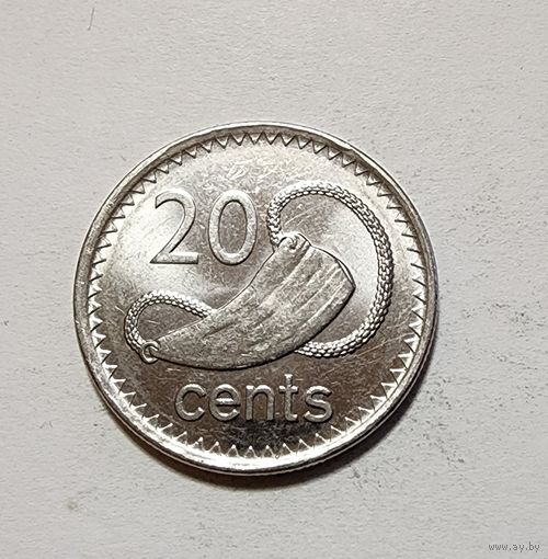 Фиджи 20 центов, 2010