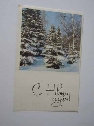 С Новым годом!" фото В. Живанник 1968