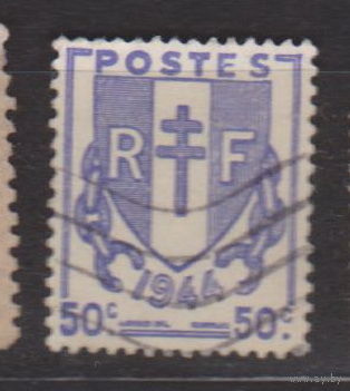 Герб Франция 1945 год лот 12
