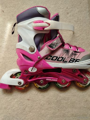 Роликовые коньки раздвижные 34-37