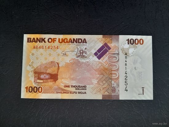 1000 шиллингов 2010 года. Уганда. UNC. Распродажа.