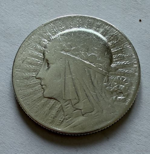 5 злотых 1932 г.  Польша.  Ядвига.  Серебро