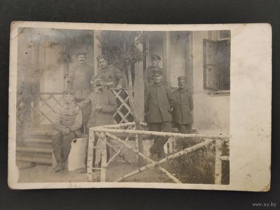 Почтовая карточка. Первая мировая война. 1916г. Фельдпочта.
