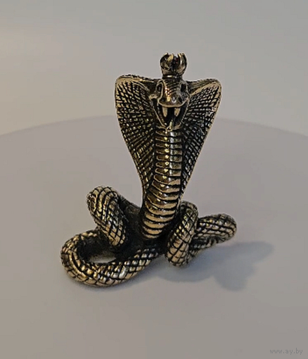 Статуэтка Кобра Латунь