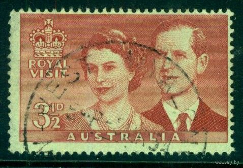 Австралия - 1954 [Mi. 242] Гашеная (AU03)