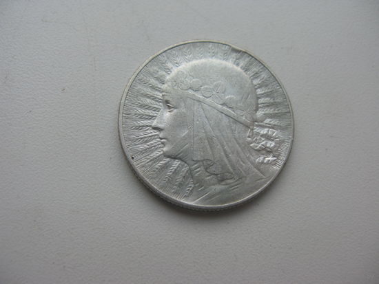 Польша 5 злотых 1932 ( со знаком под лапкой ) ОЧЕНЬ . ОЧЕНЬ РЕДКАЯ !!!