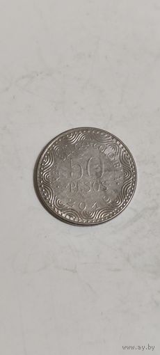 Колумбия 50 песос 2019