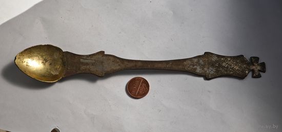 Лжица позолота серебрение