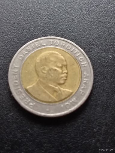 Кения 5 шиллингов 1997 г.