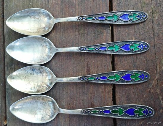 Ложки серебро