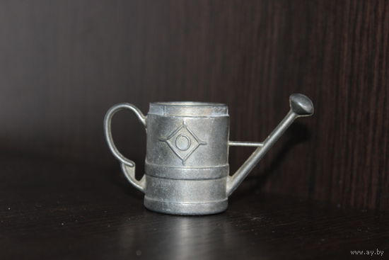 Оловянная, декоративная, миниатюрная лейка, клеймо, Англия.