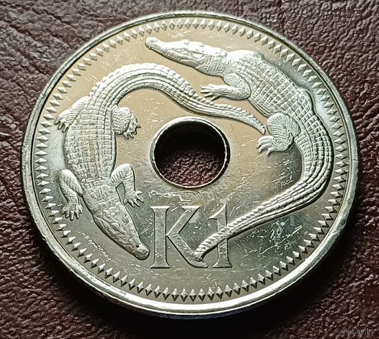 Папуа - Новая Гвинея 1 кина, 2004    ( 1-13-2 )