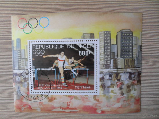 М-3. БЛОК. НИГЕР. БЕГ. ЛОС АНДЖЕЛЕС 84. 1984.