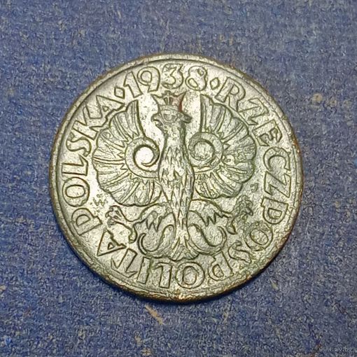 2 гроша 1938 Польша #1