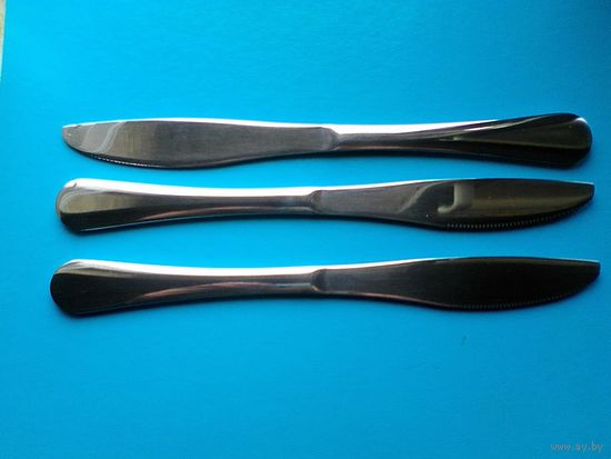 Три Столовых Ножа - Одним Лотом - Длина 23 см.
