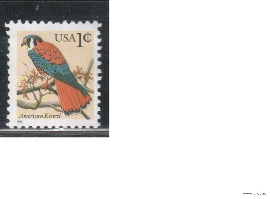 США-1995, (Мих.2559) , * (без клея) , Стандарт, Фауна, Птицы(одиночка),