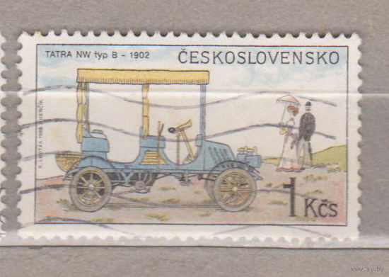 Автомобили машины Ретро авто Чехословакия 1988 год  лот 1033