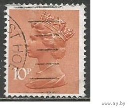 Британия. Королева Елизавета II. 1971г. Mi#574.