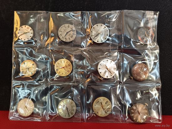 С рубля без мц. набор часовых механизмов номер 1.