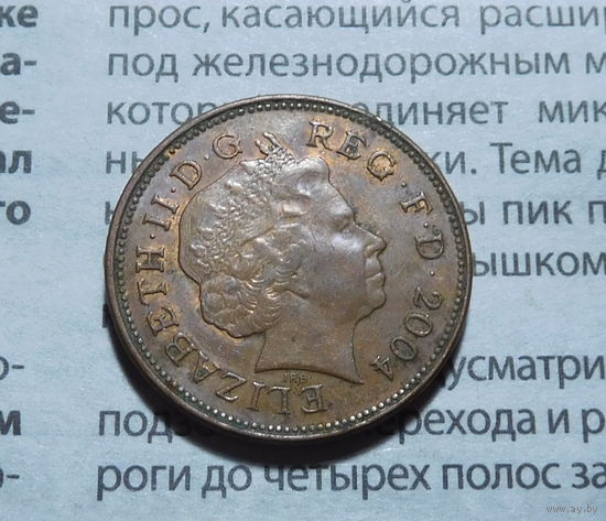 2 пенса 2004г.