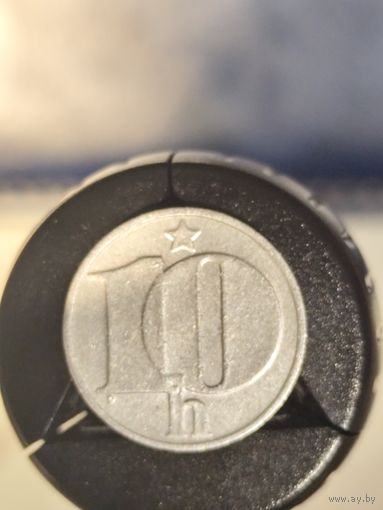 Чехословакия 10 геллеров 1976