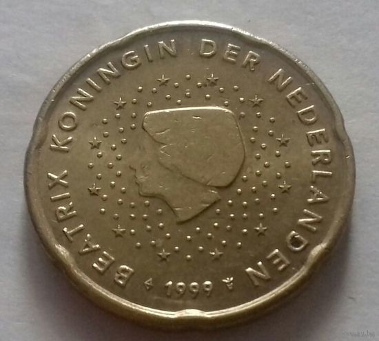 20 евроцентов, Нидерланды 1999 г.