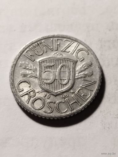 Австрия 50 грошей 1946
