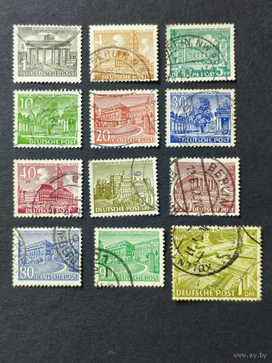 Германия 1949. Немецкие здания