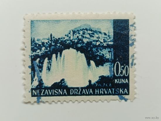 Хорватия 1941. Ландшафты.