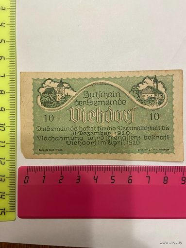 Австрия нотгельд 10 Вихдорф - 2301