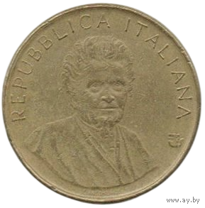 Итальянская Республика (Италия). 200 лир 1980. ФАО - Международный женский год. Мария Текла Артемизия Монтессори- врач и педагог.