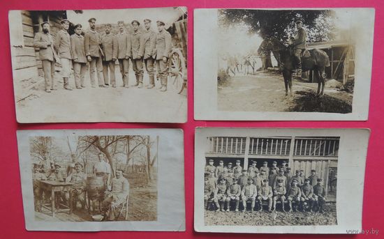 Фото "Немцы, ПМВ", 1916 г. (9*14 см)