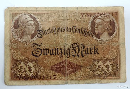 20 марок 1914 г. Германия