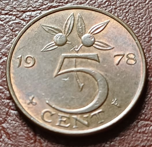 Нидерланды 5 центов, 1978    ( 1-7-4 )