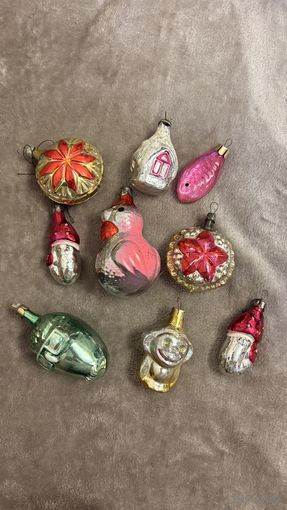 Елочные игрушки СССР