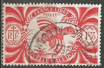 Новая Каледония. Нелетающая птица Каду. 1942г. Mi#279.