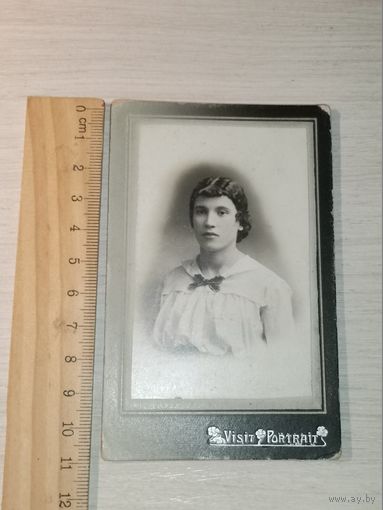 Фотография на плотном картоне, до 1917 года,  размер 11*7 см.