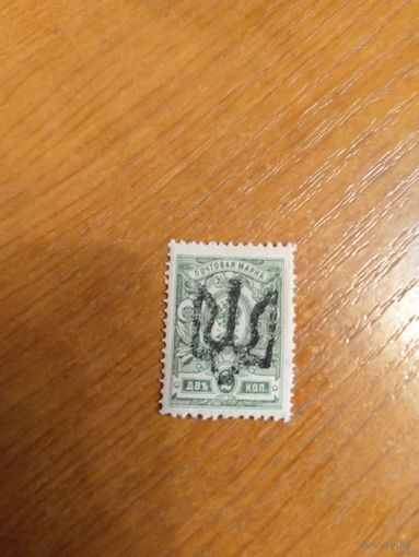 1918 Россия гражданская война Украина Подолия чистая клей MNH** герб (2-8)