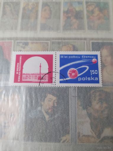 Марка Польши, космос