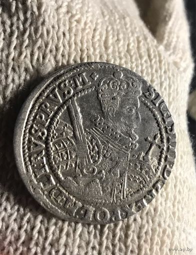 Монета орт 1622 сохран