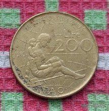 Италия 200 лир 1980 года. ФАО - Всемирный день продовольствия.