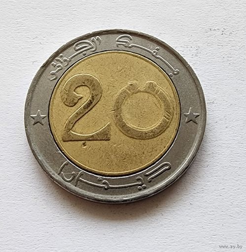 Алжир 20 динаров, 2004
