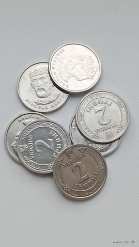 Украина. 2 гривни 2018 года. Богдан Хмельницкий.