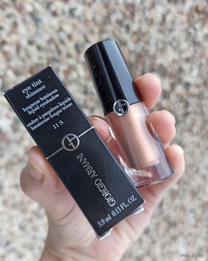 Тинт для глаз Giorgio Armani Eye Tint Shimmer longwear luminous liquid eyeshadow 3.9 ml в оттенке 11 S bronze