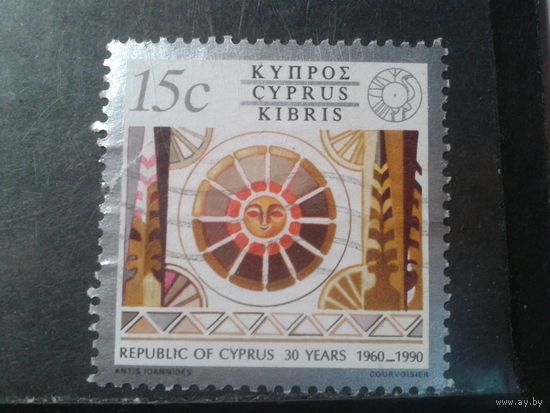 Кипр, 1990. Работа по дереву