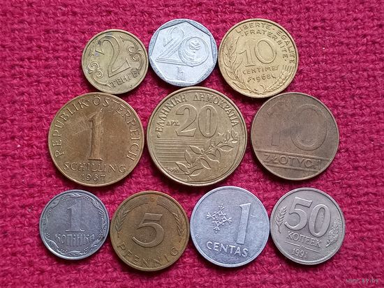 Лот монет Мира